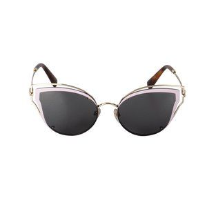 Valentino Pink Black Cat Eye Sunglasses